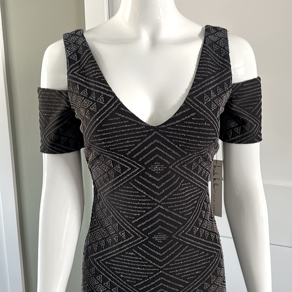 Nicole Miller Cold Shoulder Sheath Dress NWT - Picture 13 of 14